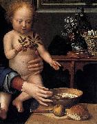 Gerard David Virgin and Child with the Milk Soup Germany oil painting artist